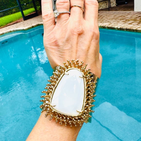 Kendra Scott Vintage Lande Cuff ~ GLAM! - Picture 1 of 6